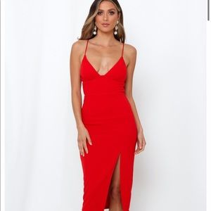 At The Ritz Midi Dress